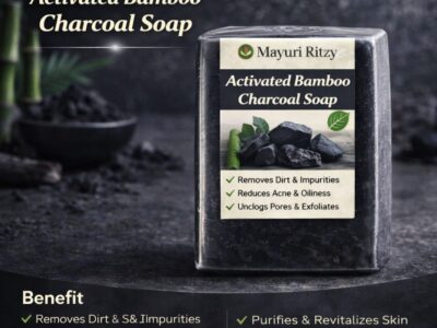 Charcoal & Bamboo Extract Purifying Tan Removing Soap - 115g