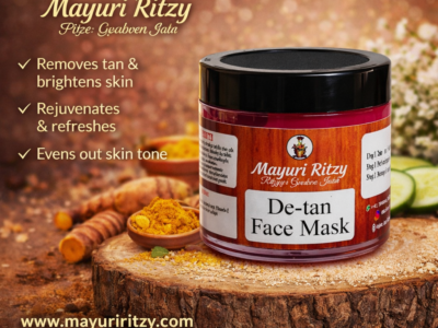 De-tan Face Mask with Kaolin Clay and Volcanic Ash - 150g