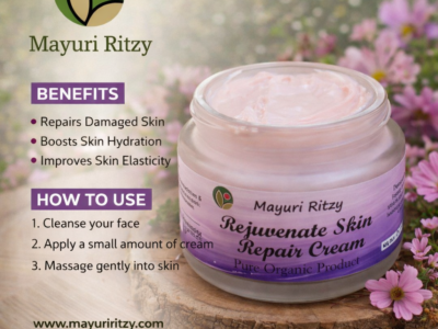 Rejuvenate Skin Repair Cream with Shea Butter and Vitamin E - 100g