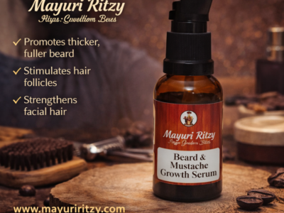 Beard & Mustache Growth Serum - 85ml  Advanced Formula