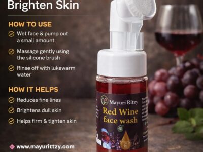 Red Wine Face Wash - 200ml
