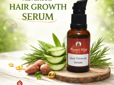 Natural Hair Growth Serum with Red Onion Oil & Amla Extract – 85ml