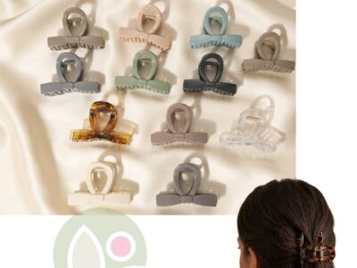 Minimal Loop Hair Claw Clips