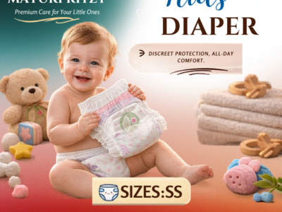 Pure Cotton Kids Diaper ss size
