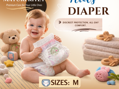 Pure Cotton Kids Diaper M SIZE