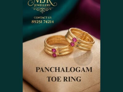 Panchalogam Toe Ring (Metti) – Traditional Toe Ring