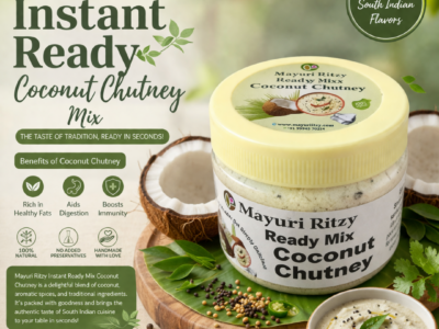 Instant Ready Mix Powder – Coconut Chutney 100G