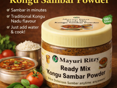 Ready Mix Kongu Sambar Powder 100g