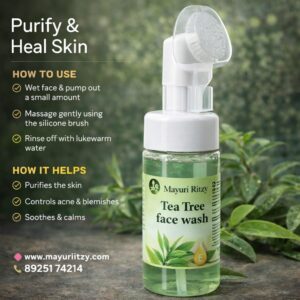 tea tree face wash 200ml