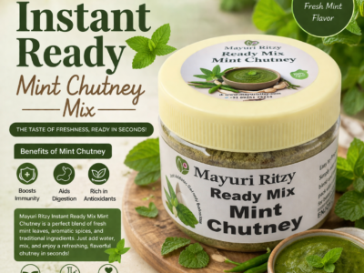 Instant Ready Mix Powder – Mint Chutney 100g